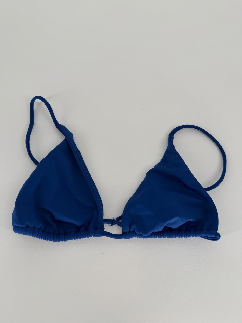 Pacsun Blue Triangle Bikini Top - Women Swim